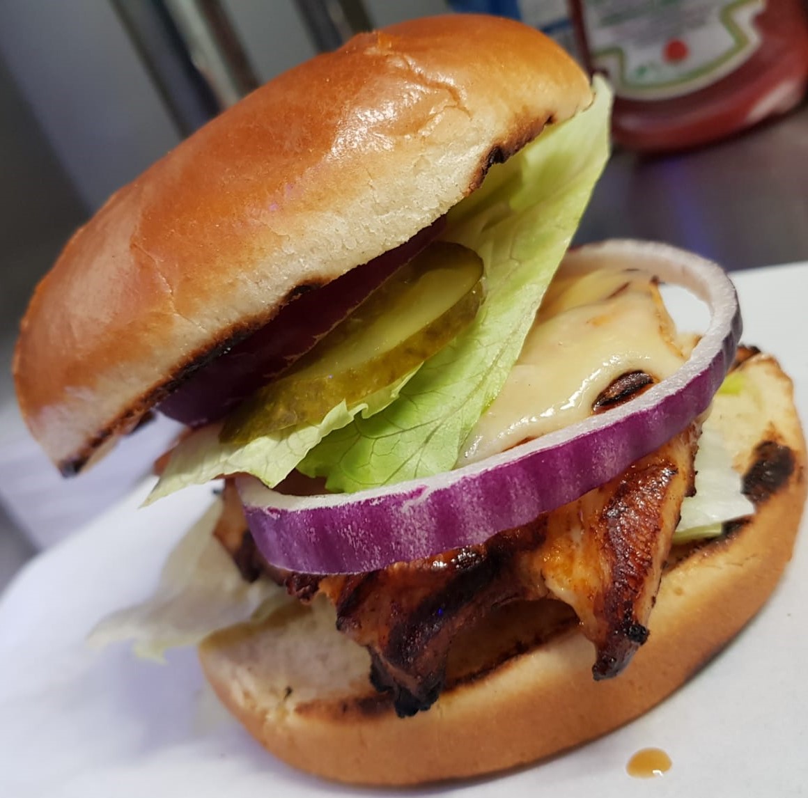 Peri Peri Chicken Burger